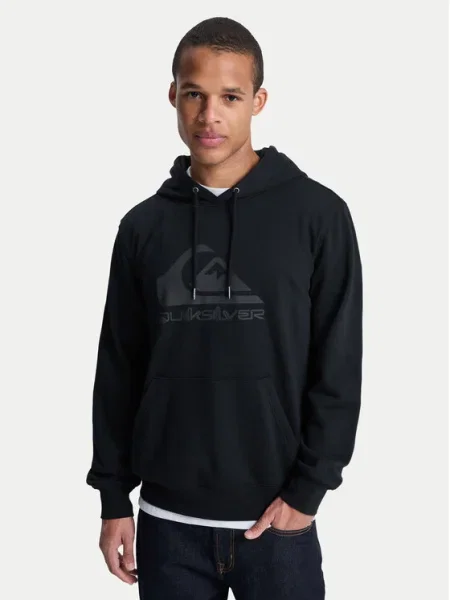 Hanorac cu glugă Quiksilver negru