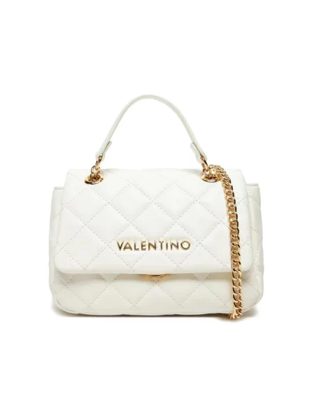VALENTINO Taška přes rameno Ocarina zlatá bílá