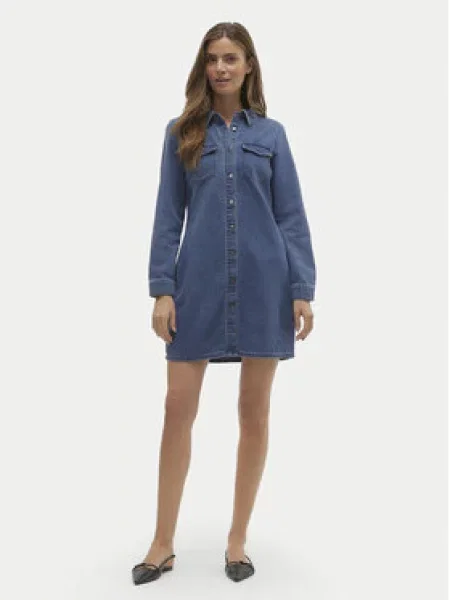Vero Moda Džínové šaty Jennie modrá