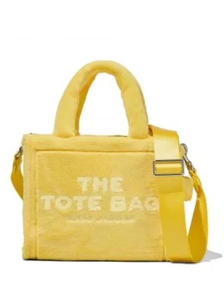 Froté mini kabelka Marc Jacobs žlutá