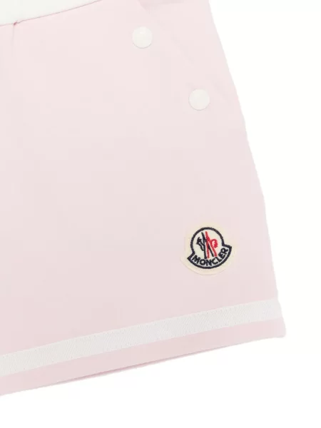 Szorty dziecięce Moncler Enfant różowe