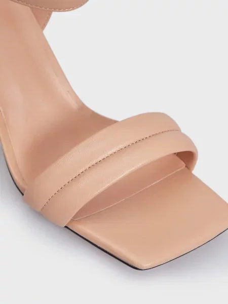 Шкіряні босоніжки Prpy бежеві