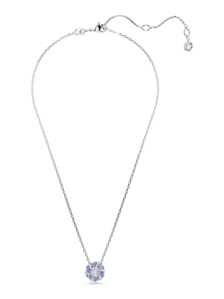 Naszyjnik Swarovski szary