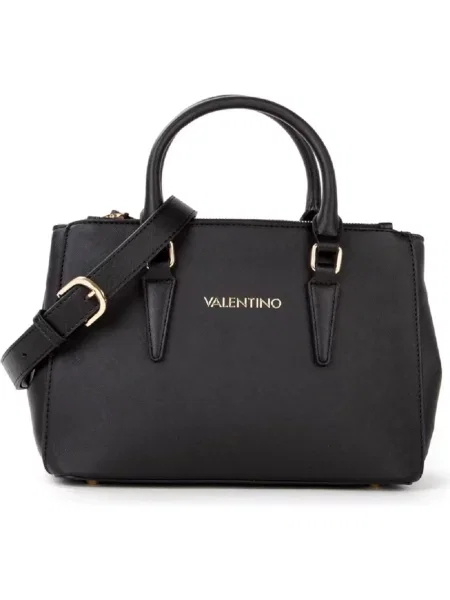 Lniany zegarek Valentino By Mario Valentino czarny