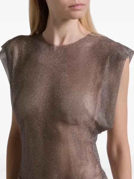 Top Alberta Ferretti argintiu