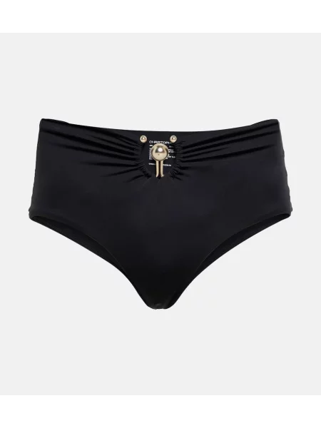 Bikini Christopher Esber z visokim pasom črna