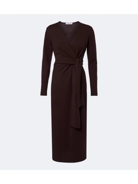 Rochie midi Veronica Beard de lână