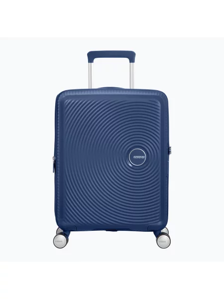 Cestovní kufr American Tourister Soundbox 41 l midnight navy modrý