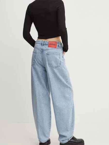 Džíny Won Hundred high waist černé