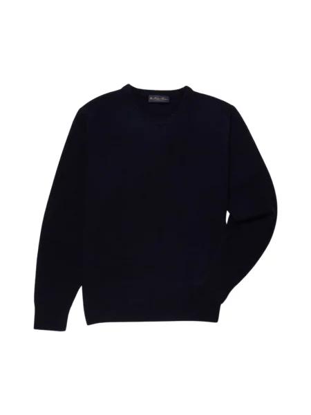 Sweter Brooks Brothers z kaszmiru niebieski