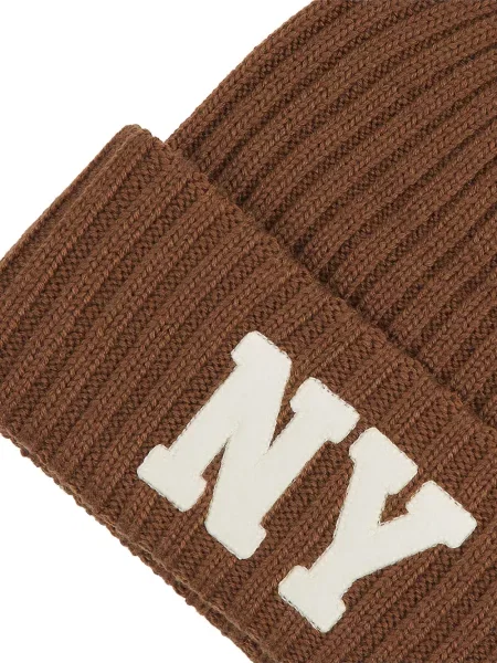 Căciulă Polo Ralph Lauren tricotate cu autograf chunky gri