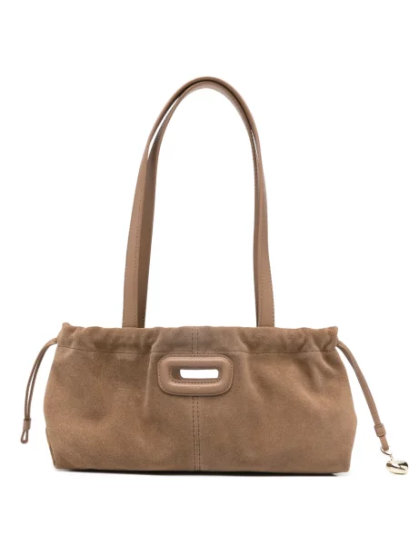 Pandantiv Maje cu motiv cu inimi maro