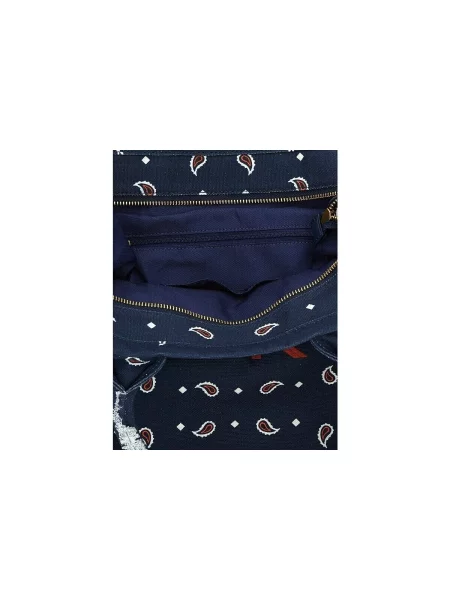 Pinko Geantă de plajă Canvas Tote albastru