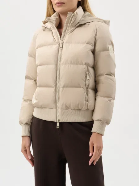 Пуховик Armani Exchange бежевий