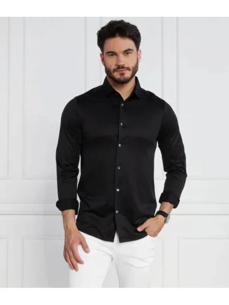 Emporio Armani Cămașă negru