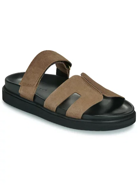 Pantofi Pavement din piele de căprioară bej