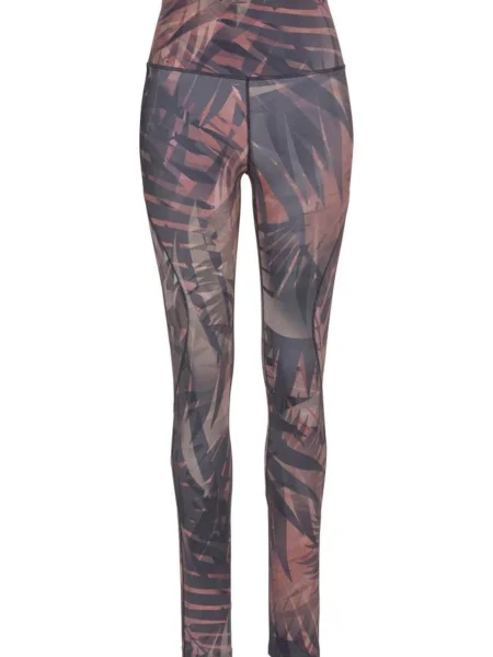 LASCANA Leggings maro ruginiu negru