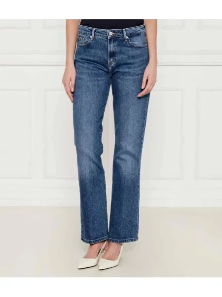 Tommy Hilfiger Blugi | high waist albastru
