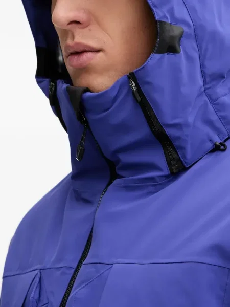 Geacă Ea7 Emporio Armani albastru
