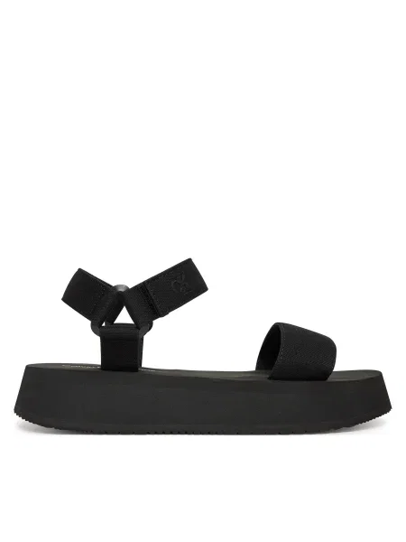 Calvin Klein Jeans Сандали Sandal Velcro Webbing Mg черен