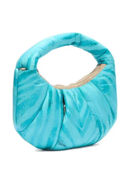 Geantă shopper Roberto Cavalli albastru