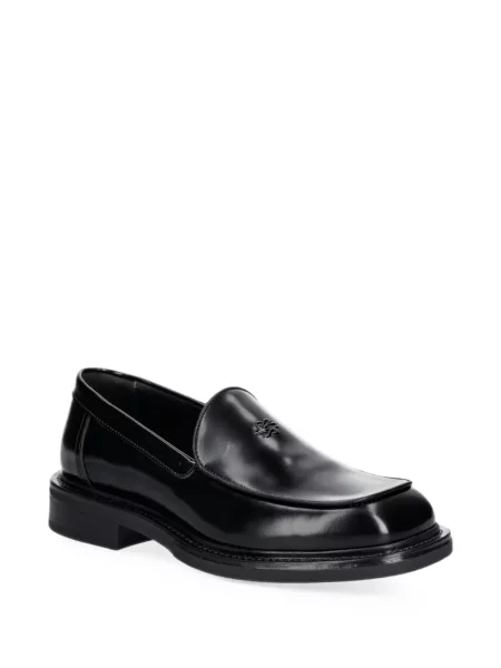 Pantofi loafer Filling Pieces cu autograf negru