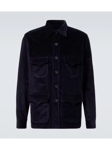 Menčestrová kovbojská košeľa Rubinacci modrá