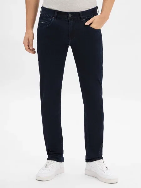 Jeansy o kroju regular fit z 5 model ‘Nightflight’ Pme Legend (pall Mall) niebieskie
