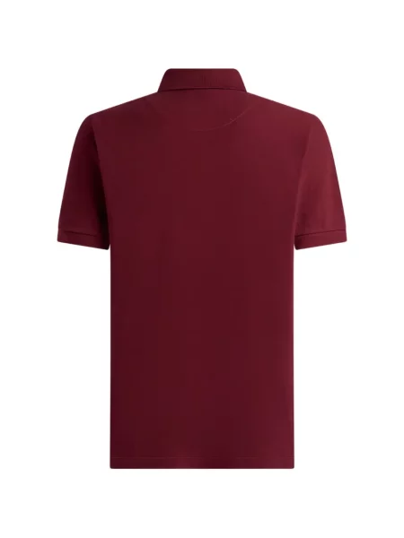 Tricou polo Etro cu imagine roșu