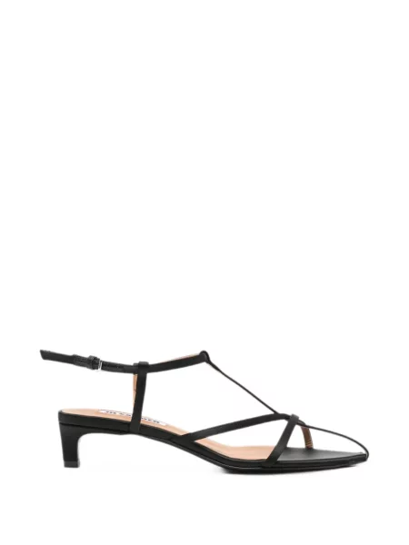 Sandale Jil Sander cu bretele negru