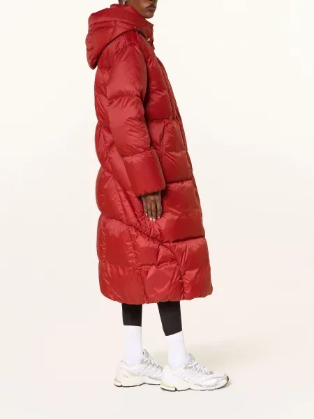 Parajumpers Płaszcz Puchowy Liu Z Odpinanym Kapturem rot czerwony