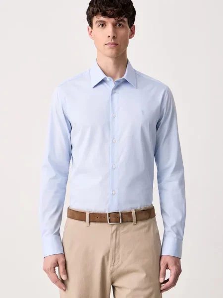 Trussardi cămașă pentru bărbați din albastru