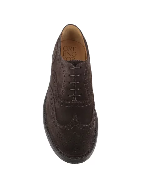 Brogue poltopánky Green George zelená