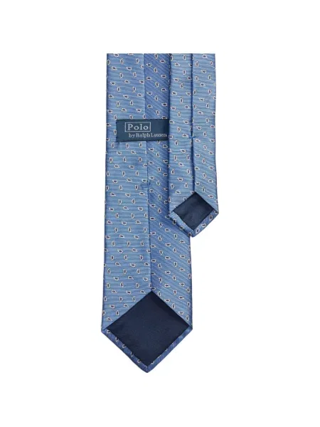Kravata Polo Ralph Lauren s printom karirana zelena