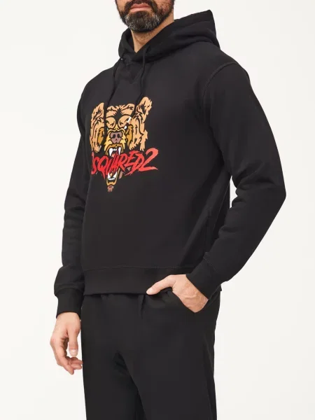 Худи Dsquared2 черное