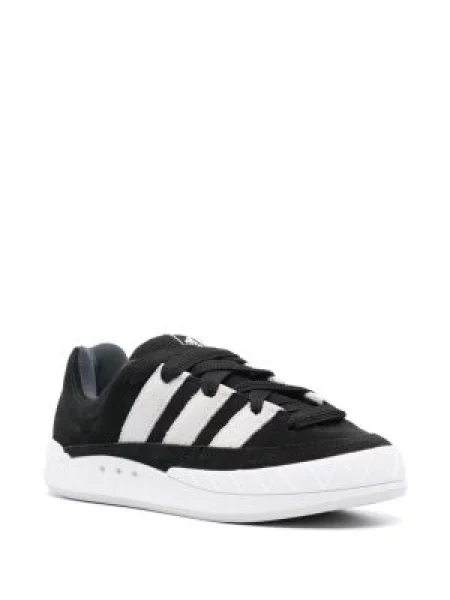 Sneakersy Adidas Supernova skórzane do biegania czarne
