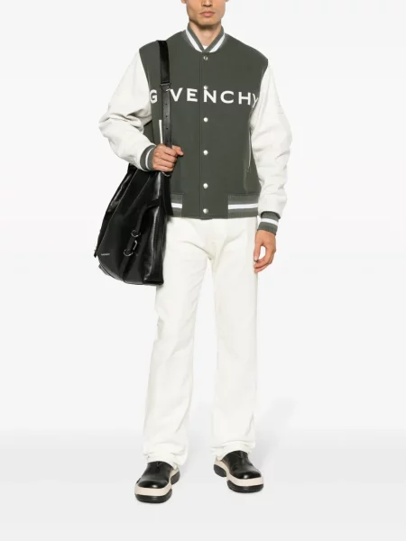 Siuvinėtas striukė Givenchy žalia