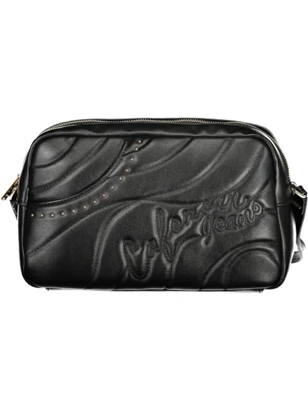 Torebka skórzana Cafènoir skórzana czarna