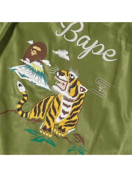 Koszula A Bathing Ape® oliwkowa
