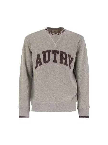 Bluza nierozpinana Autry z logo szara