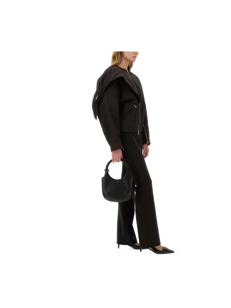 Kurtka bomber Courreges brązowy