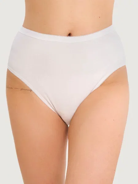 Женские трусики макси білі