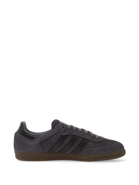 Lung tricou Adidas cu glugă cu dungi negru