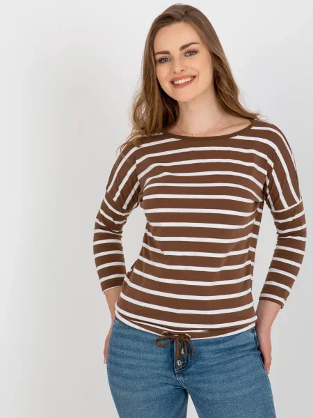 Bluză Fashionhunters alb