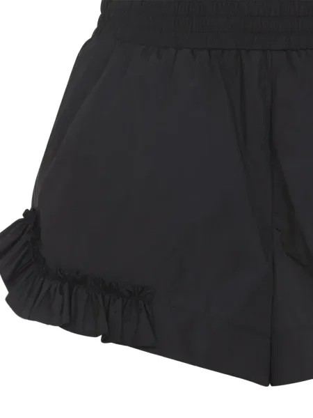 Szorty Simone Rocha z falbankami czarne