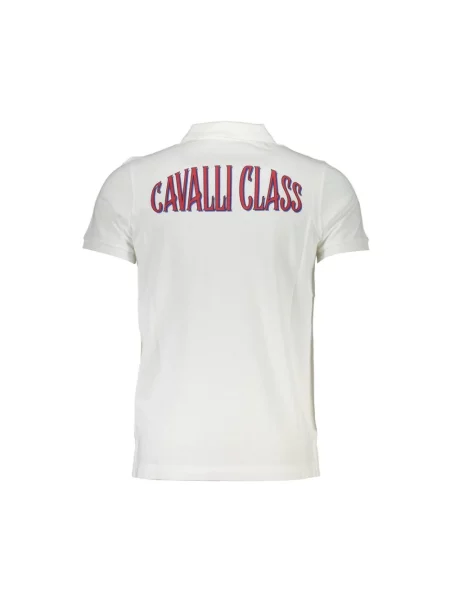 Polo Cavalli Class z krótkim rękawem białe