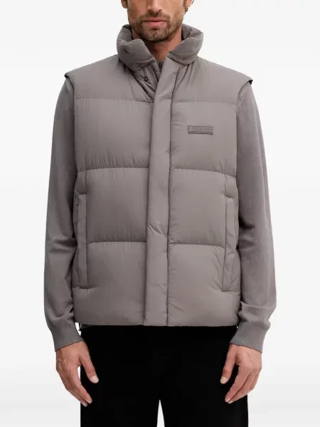 Geacă Armani Exchange cu autograf gri