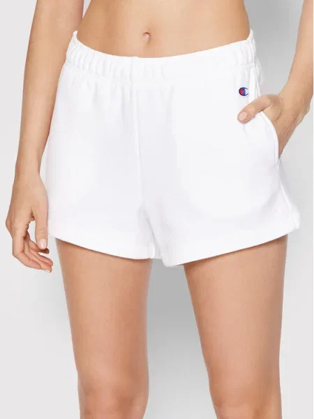 Champion Pantaloni scurți sport alb