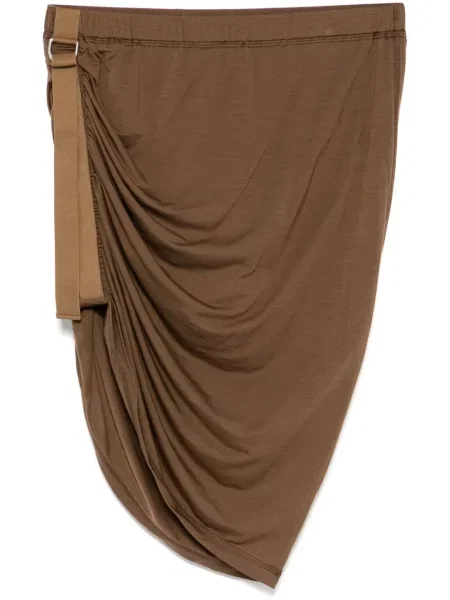 Fustă Helmut Lang maro