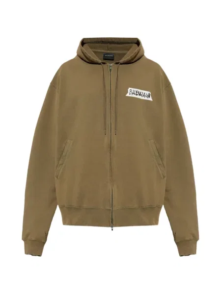 Hanorac cu glugă Balenciaga maro